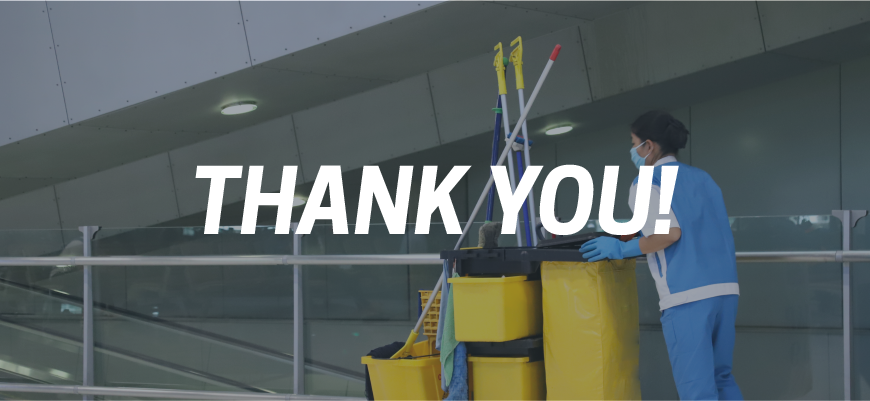 Thank You Custodial & Sanitation Superheroes